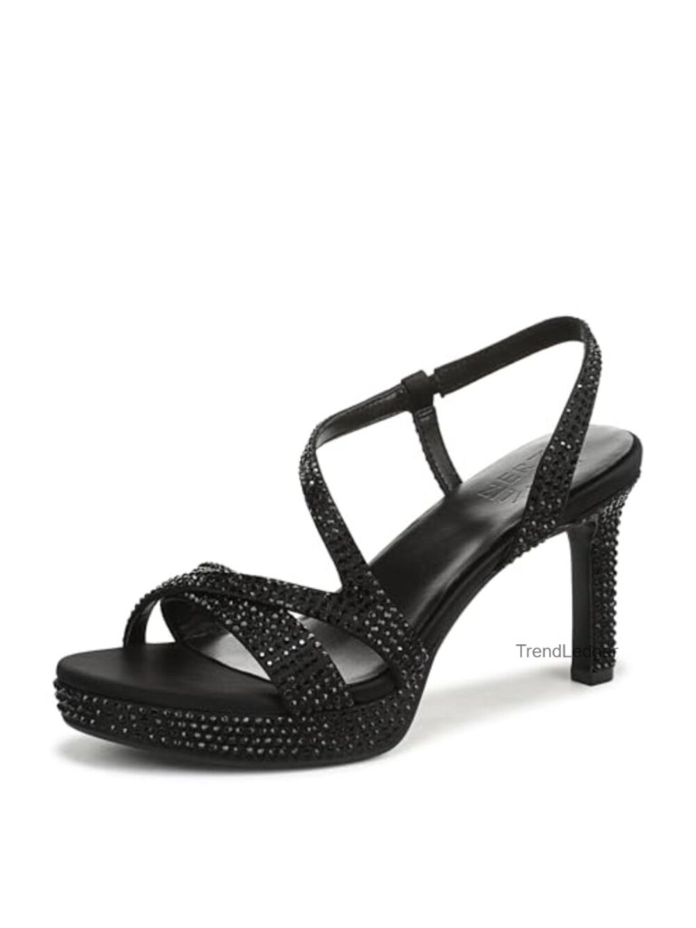 Naturalizer Abby Strappy Platform Sandal Wide Width
